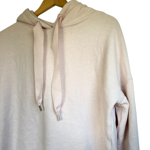 Aerie Ribbon Baby Pink Oversized Side Zip Hoodie - Picture 3 of 15